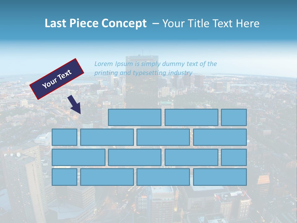 Famous Night Fisheye PowerPoint Template