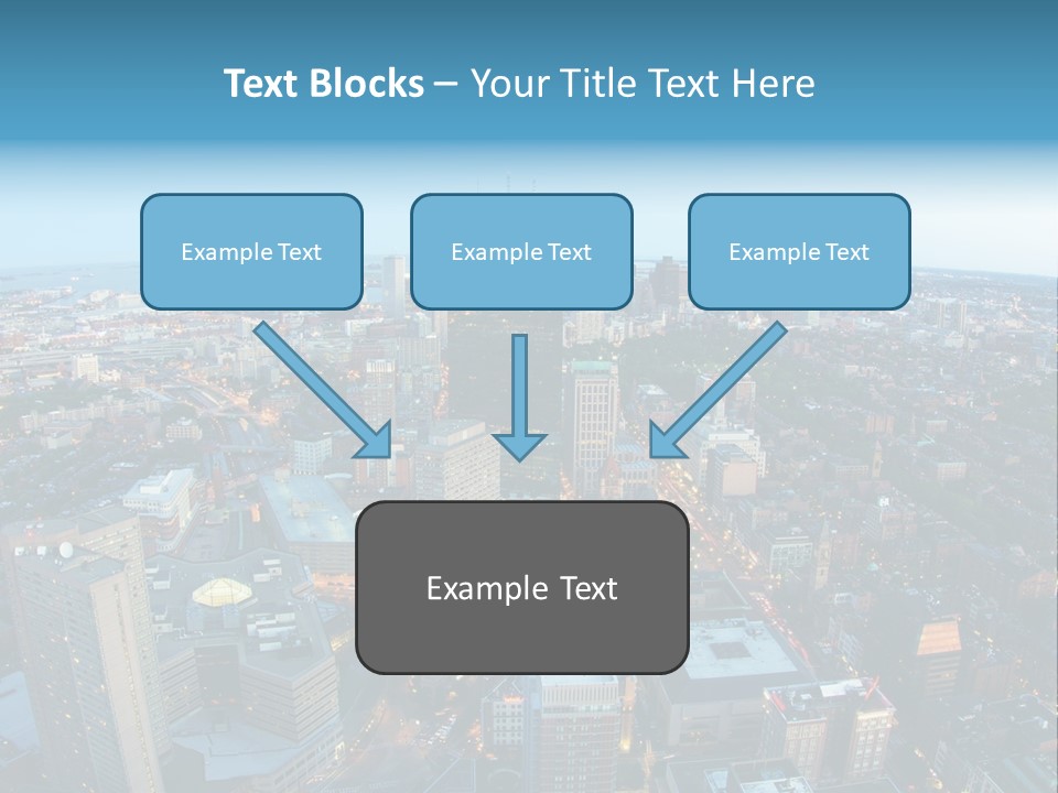 Famous Night Fisheye PowerPoint Template
