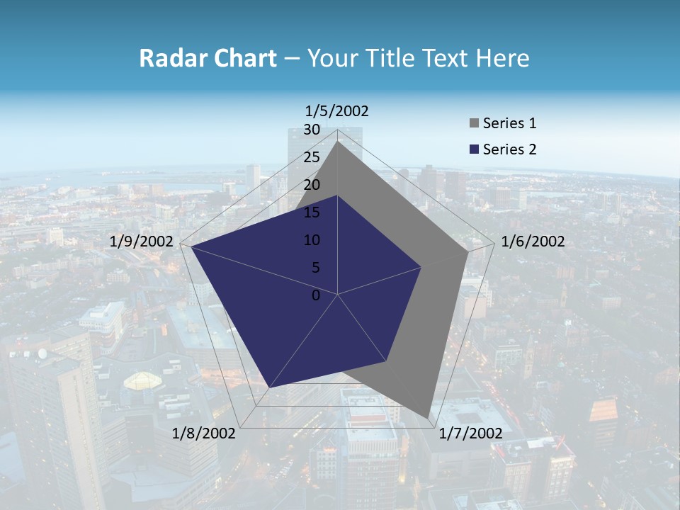Famous Night Fisheye PowerPoint Template