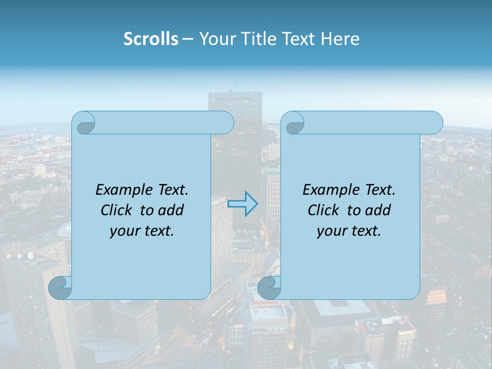 Famous Night Fisheye PowerPoint Template
