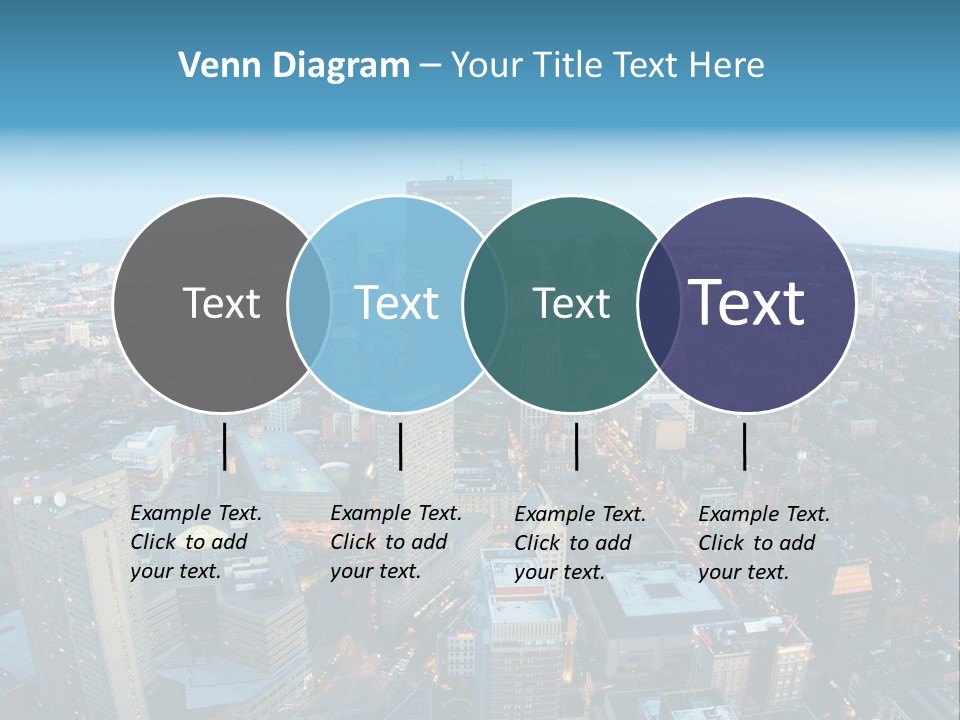 Famous Night Fisheye PowerPoint Template