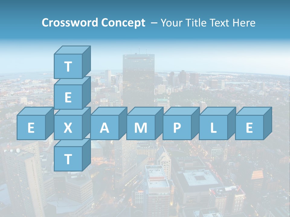 Famous Night Fisheye PowerPoint Template