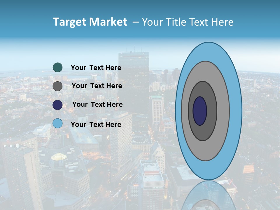 Famous Night Fisheye PowerPoint Template