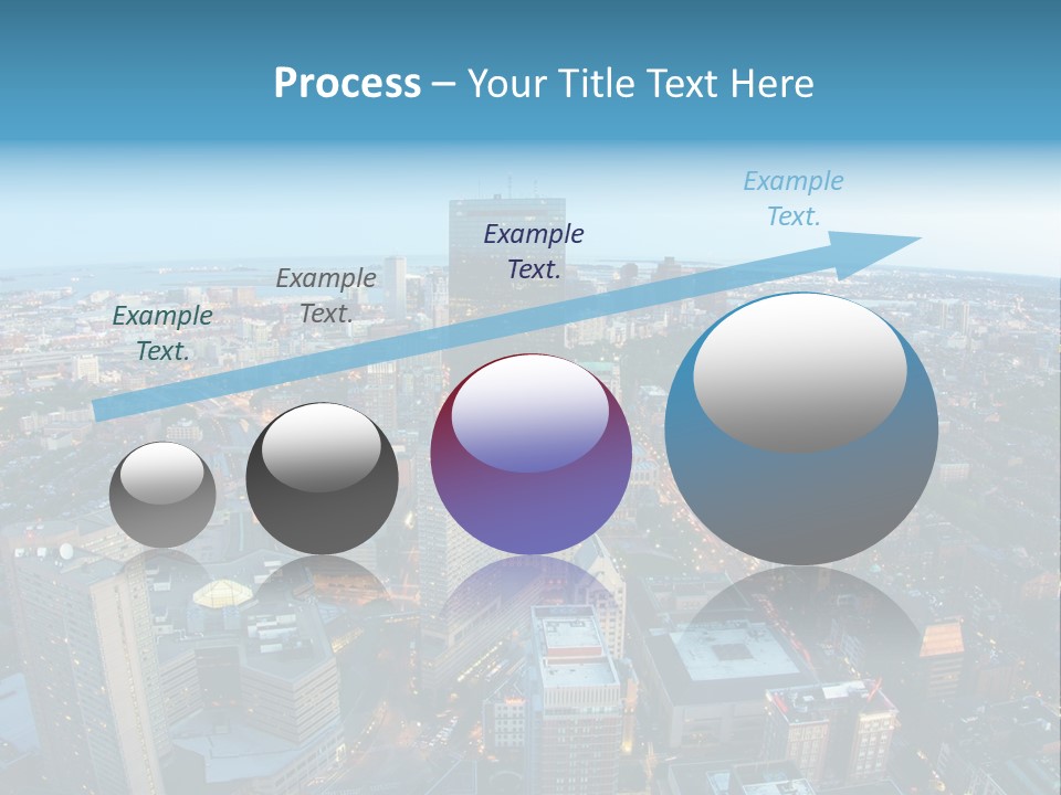 Famous Night Fisheye PowerPoint Template