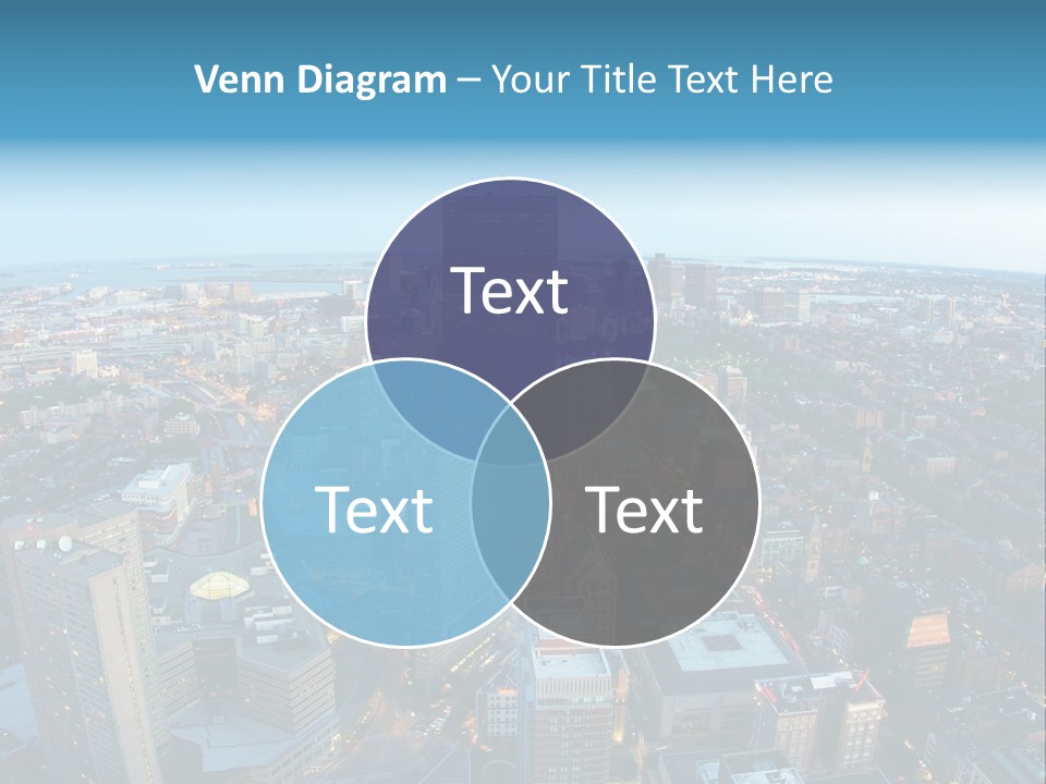 Famous Night Fisheye PowerPoint Template