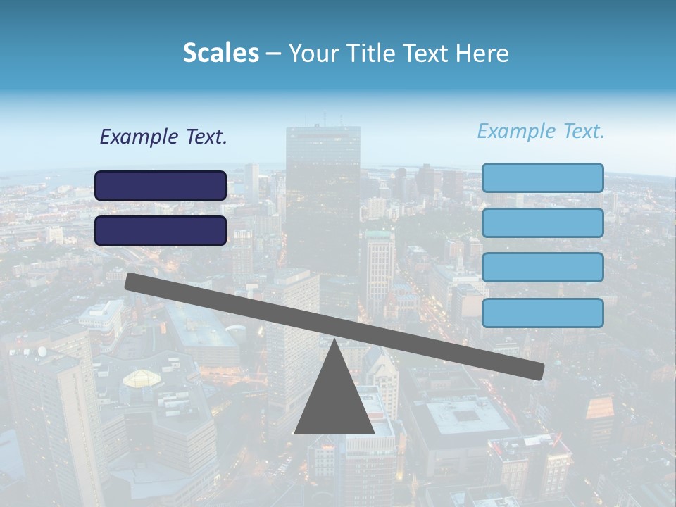 Famous Night Fisheye PowerPoint Template