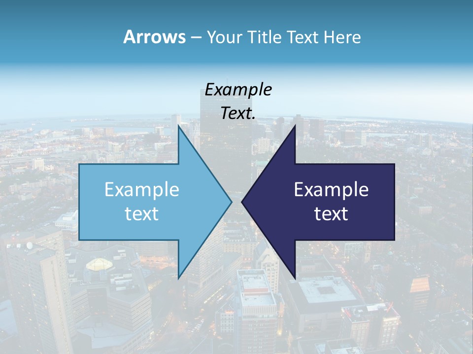 Famous Night Fisheye PowerPoint Template