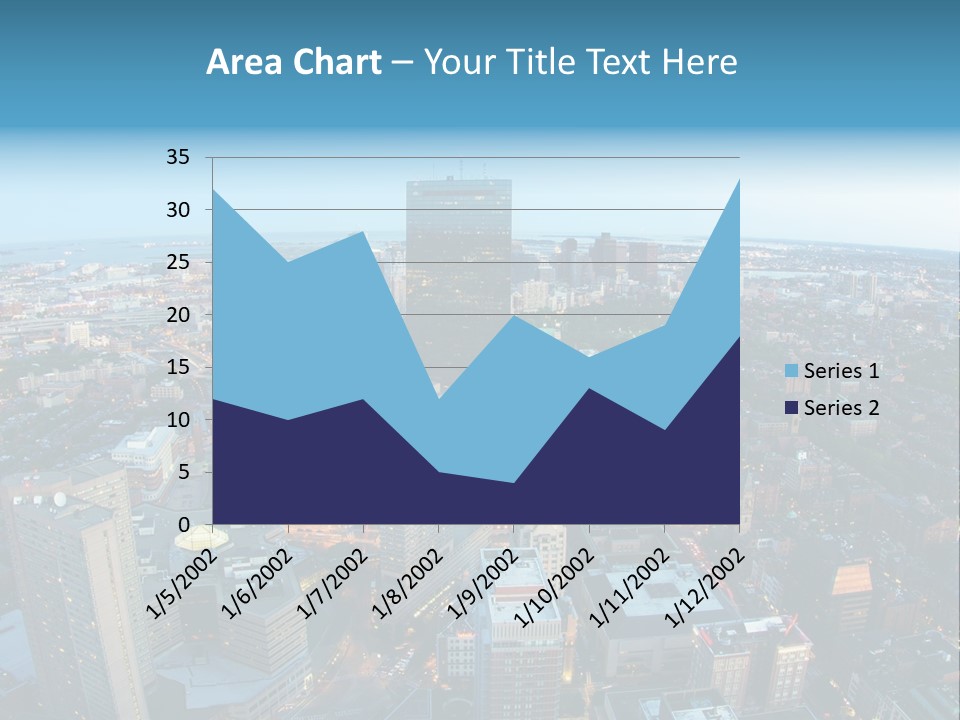 Famous Night Fisheye PowerPoint Template