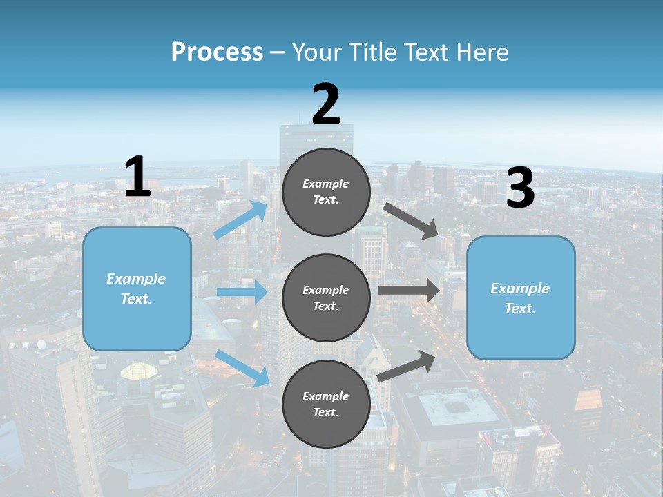 Famous Night Fisheye PowerPoint Template