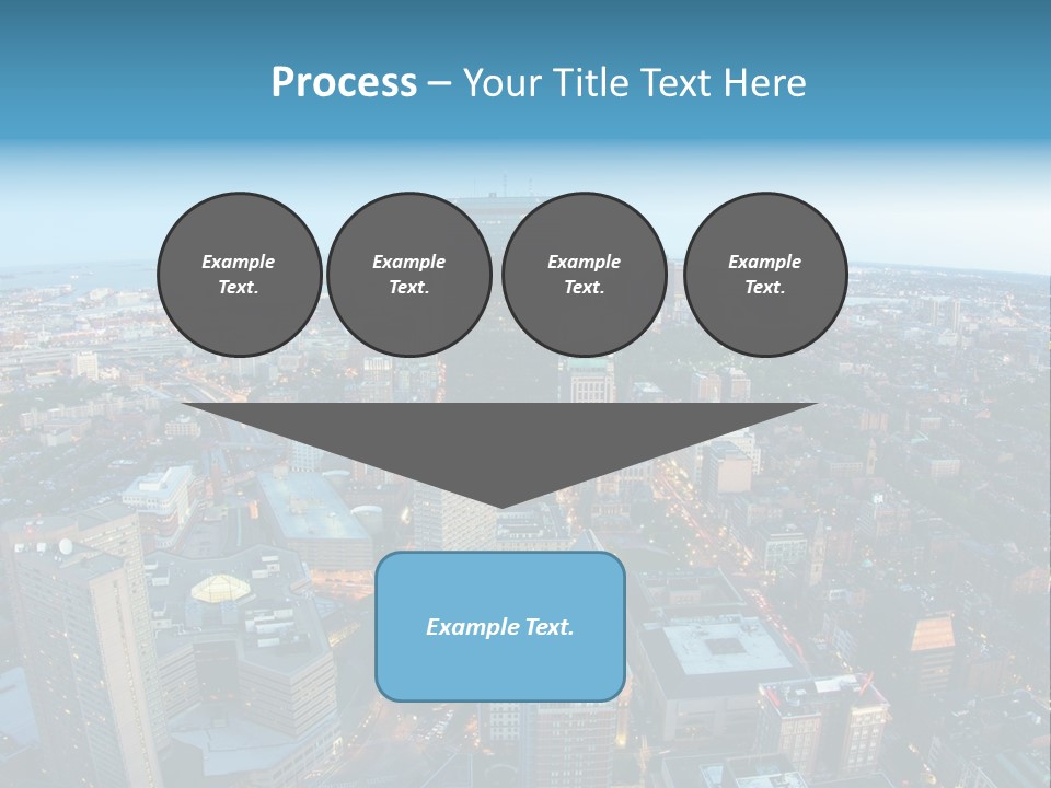 Famous Night Fisheye PowerPoint Template
