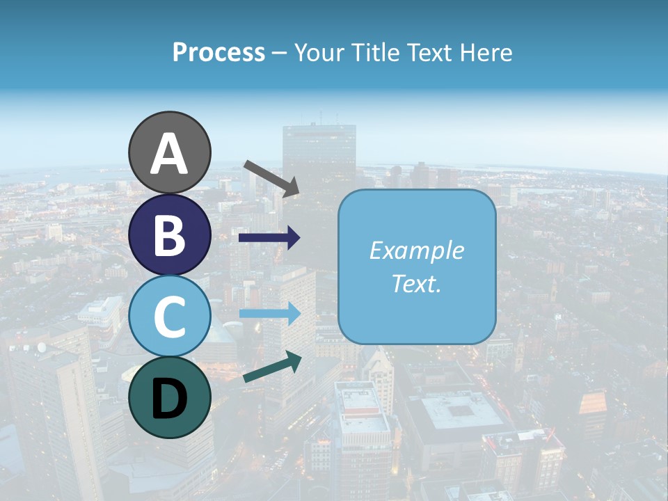 Famous Night Fisheye PowerPoint Template