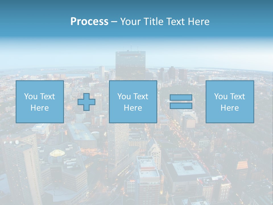 Famous Night Fisheye PowerPoint Template