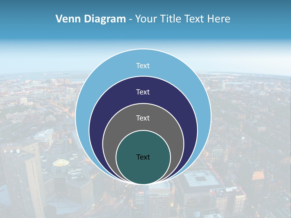 Famous Night Fisheye PowerPoint Template