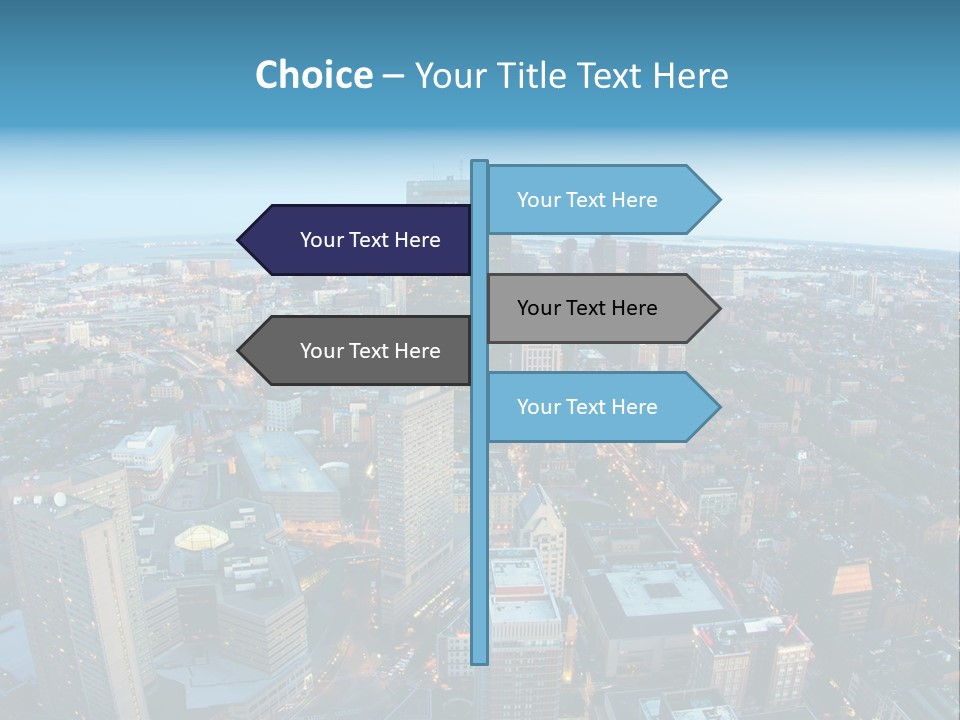 Famous Night Fisheye PowerPoint Template