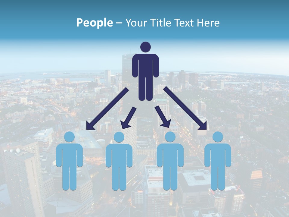 Famous Night Fisheye PowerPoint Template