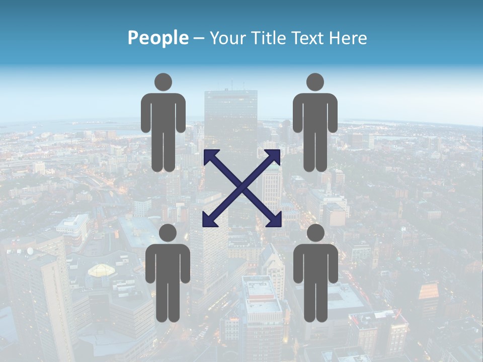 Famous Night Fisheye PowerPoint Template