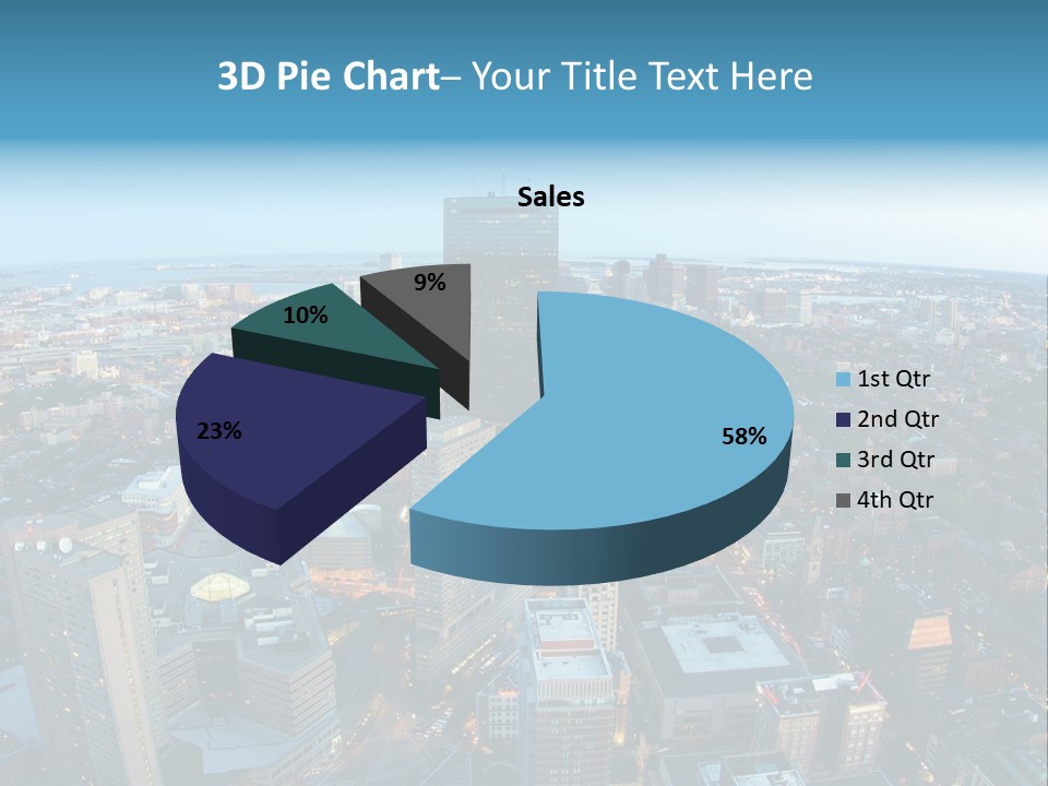 Famous Night Fisheye PowerPoint Template