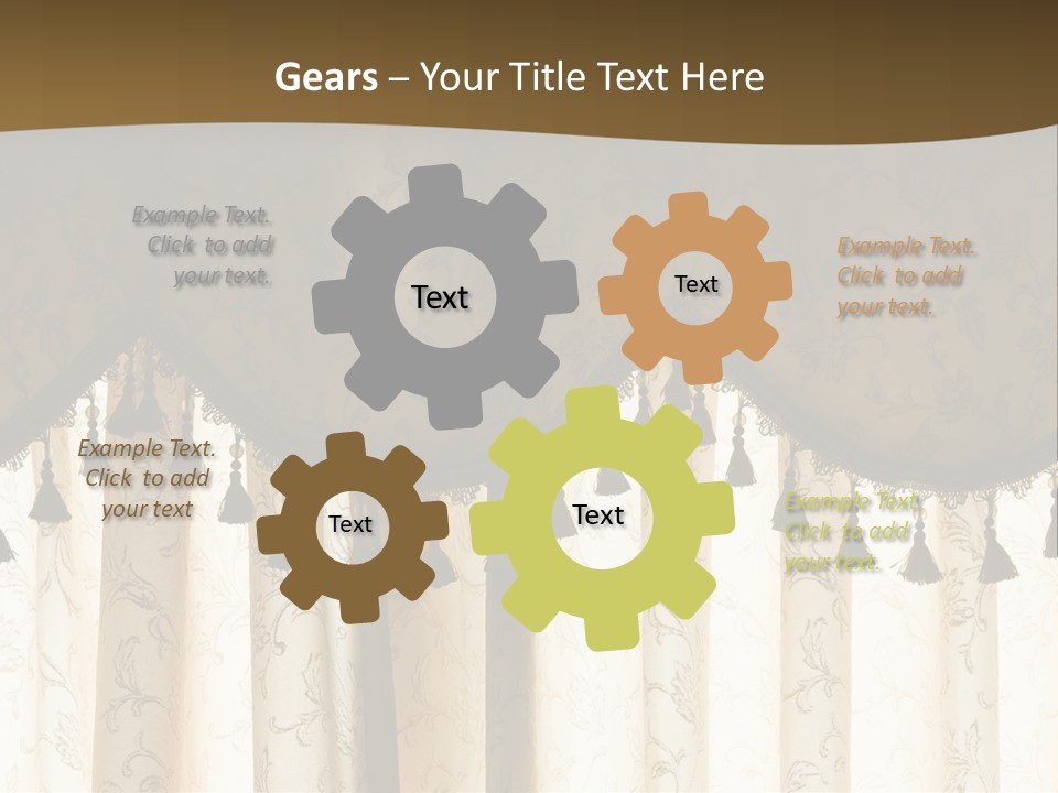 New Shadow Background PowerPoint Template