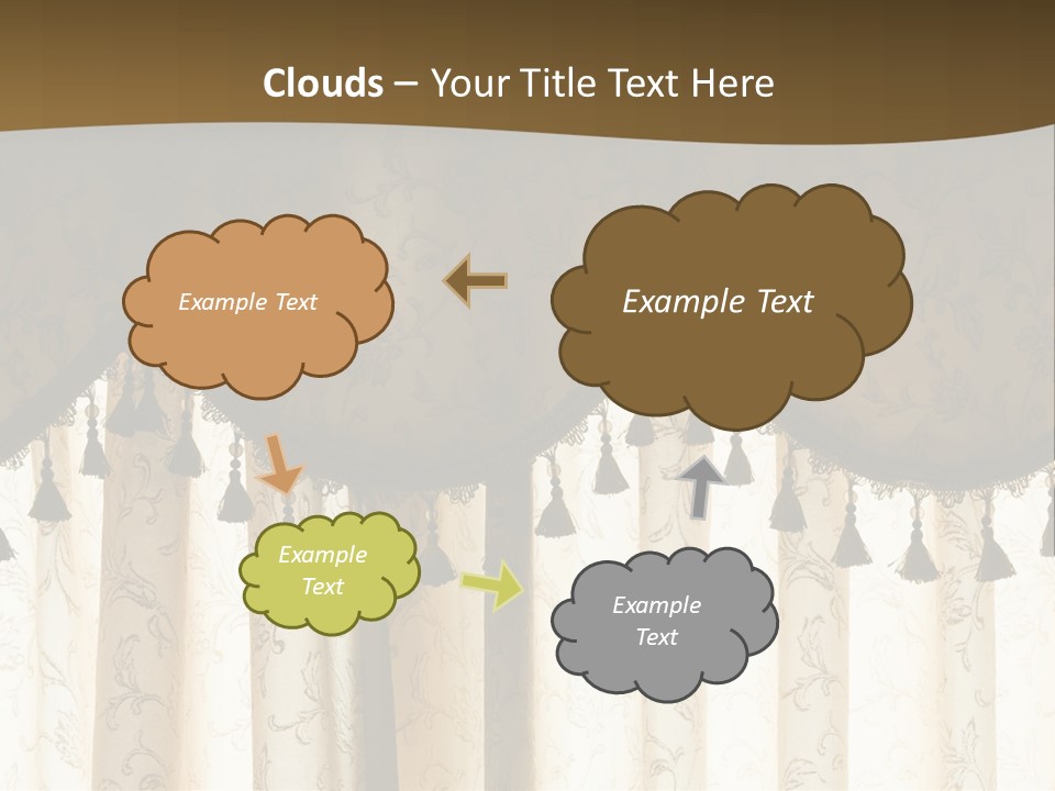 New Shadow Background PowerPoint Template