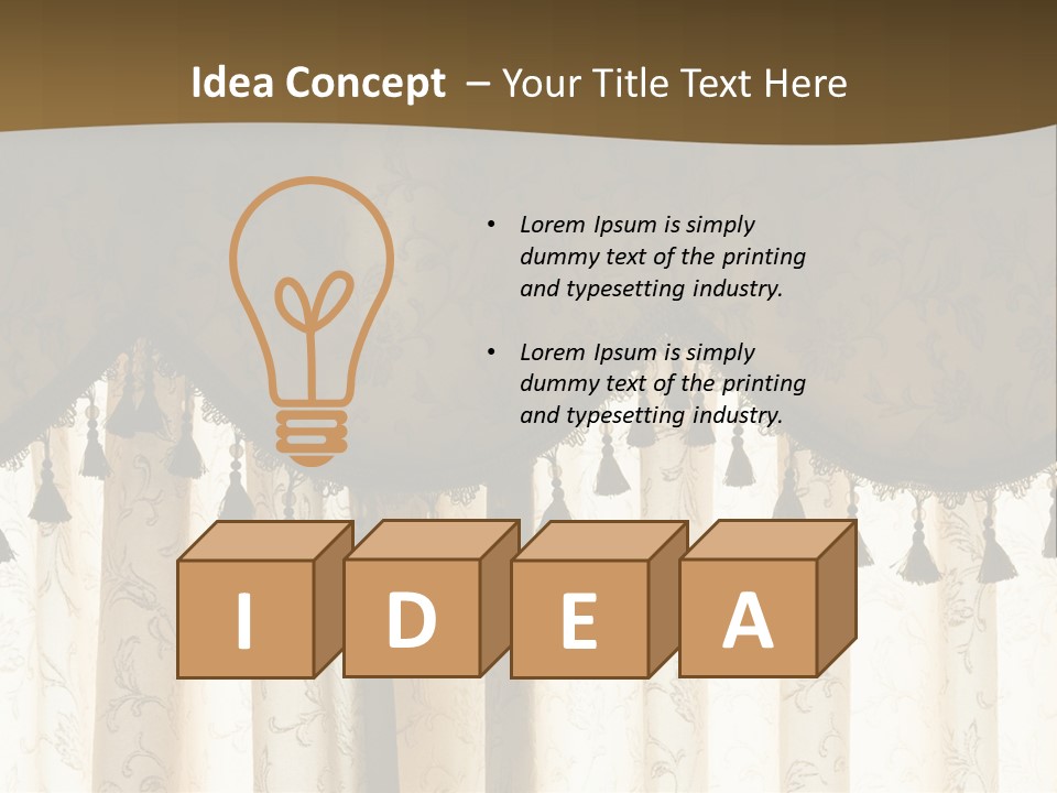 New Shadow Background PowerPoint Template