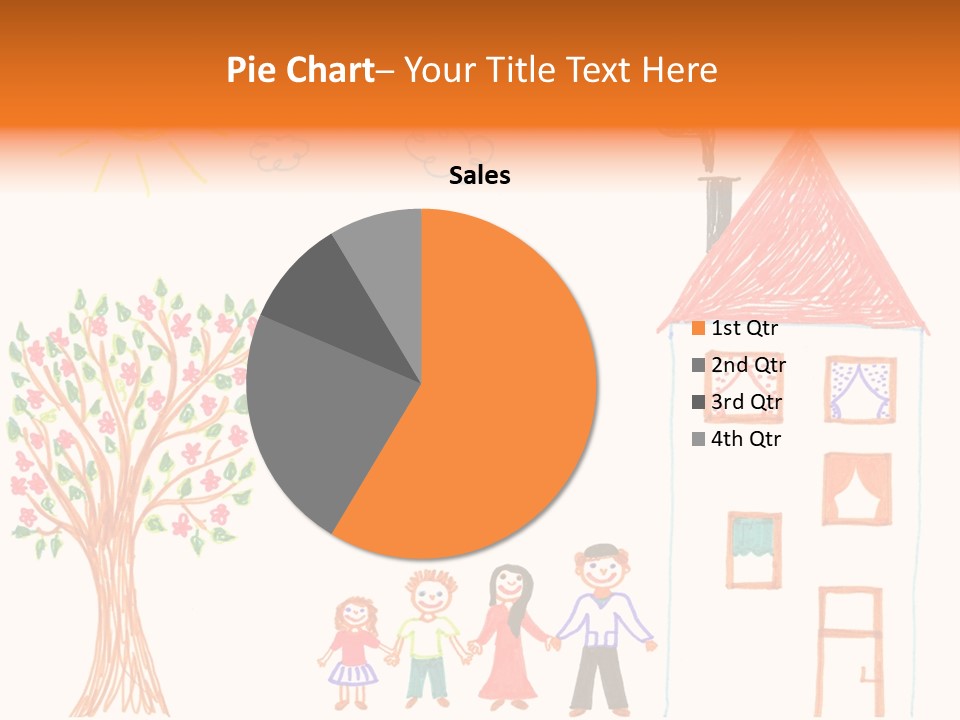 Brother Hand Girl PowerPoint Template