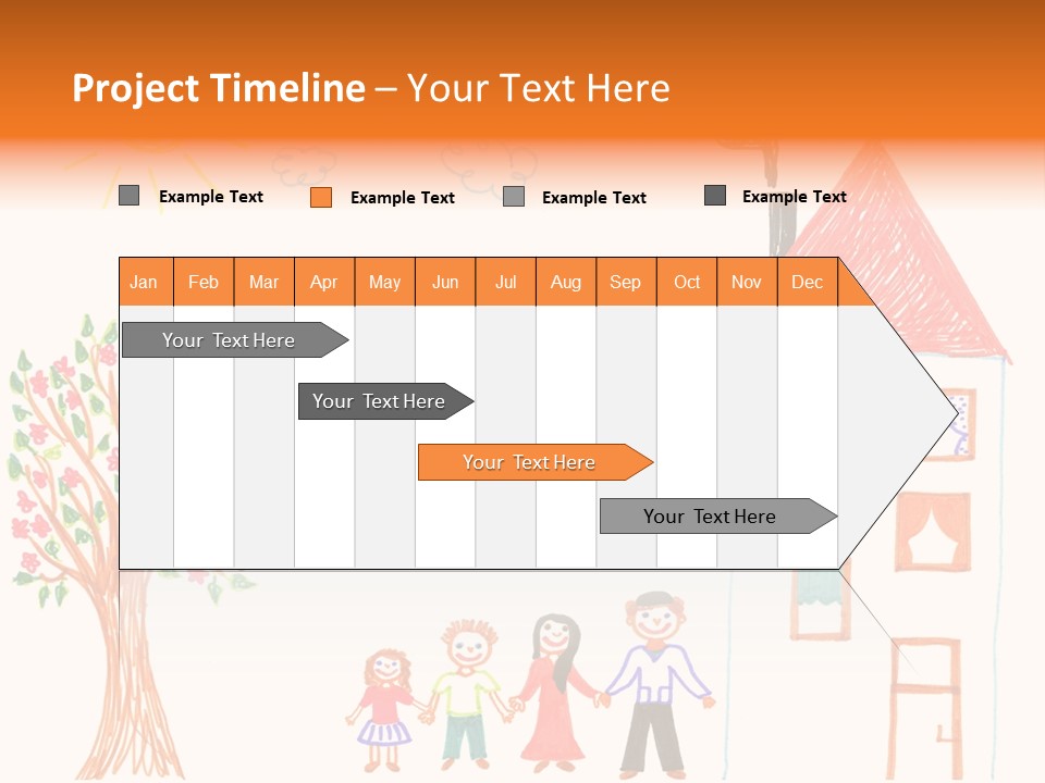 Brother Hand Girl PowerPoint Template