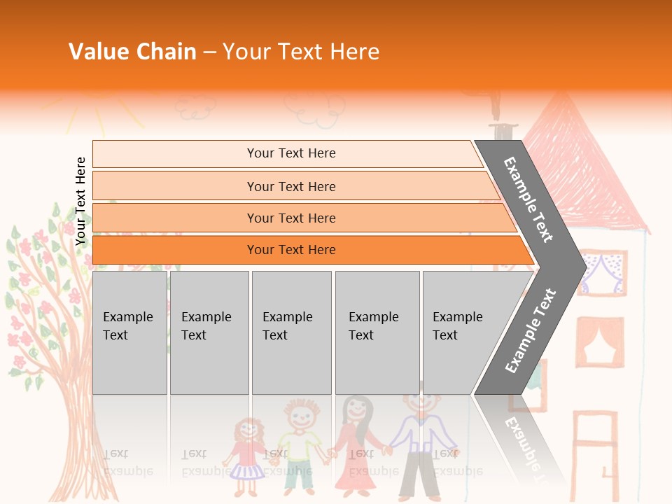 Brother Hand Girl PowerPoint Template