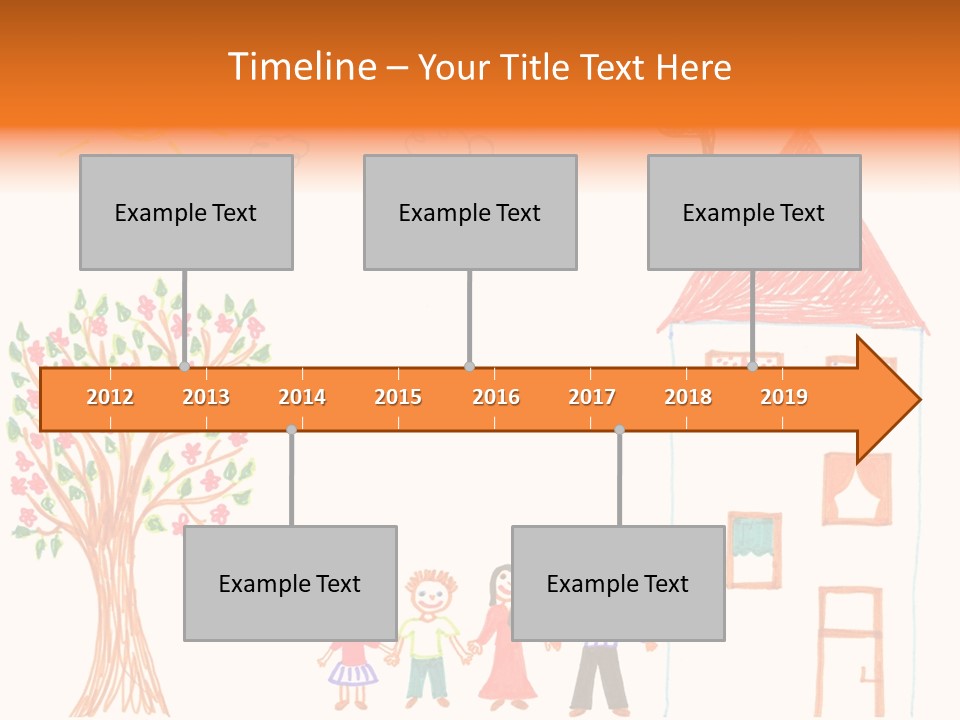 Brother Hand Girl PowerPoint Template