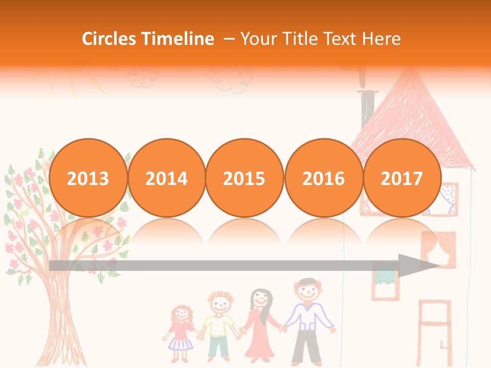 Brother Hand Girl PowerPoint Template