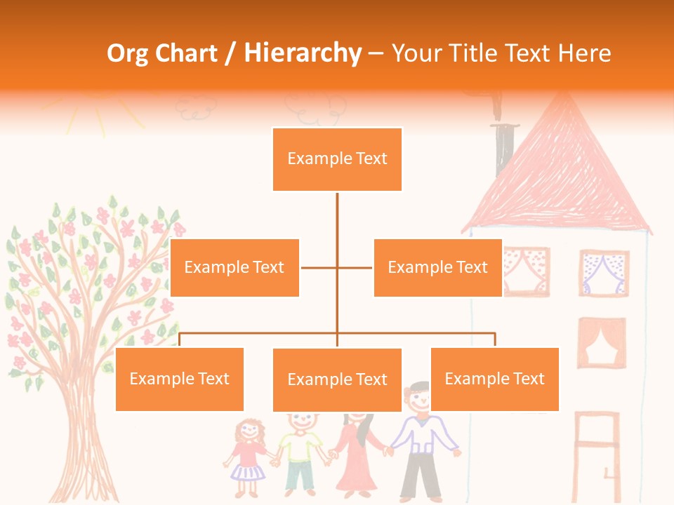 Brother Hand Girl PowerPoint Template