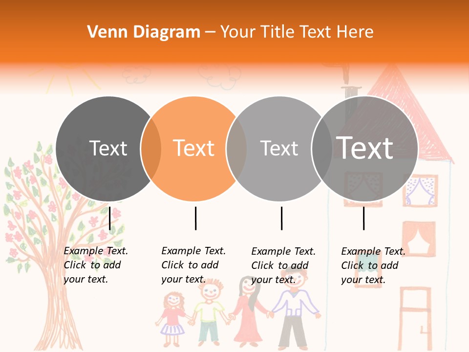 Brother Hand Girl PowerPoint Template