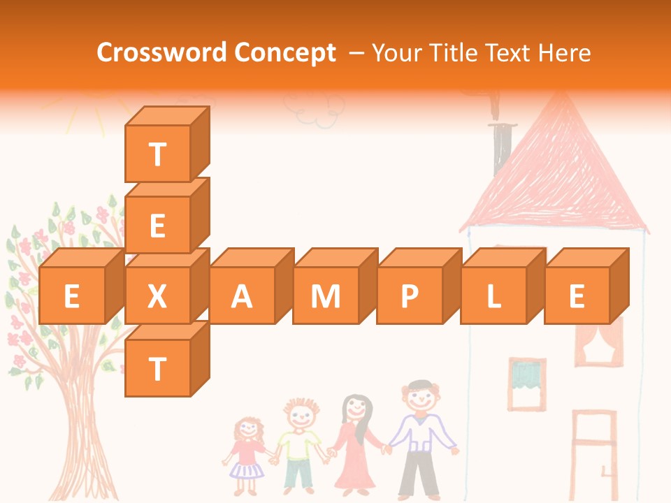 Brother Hand Girl PowerPoint Template