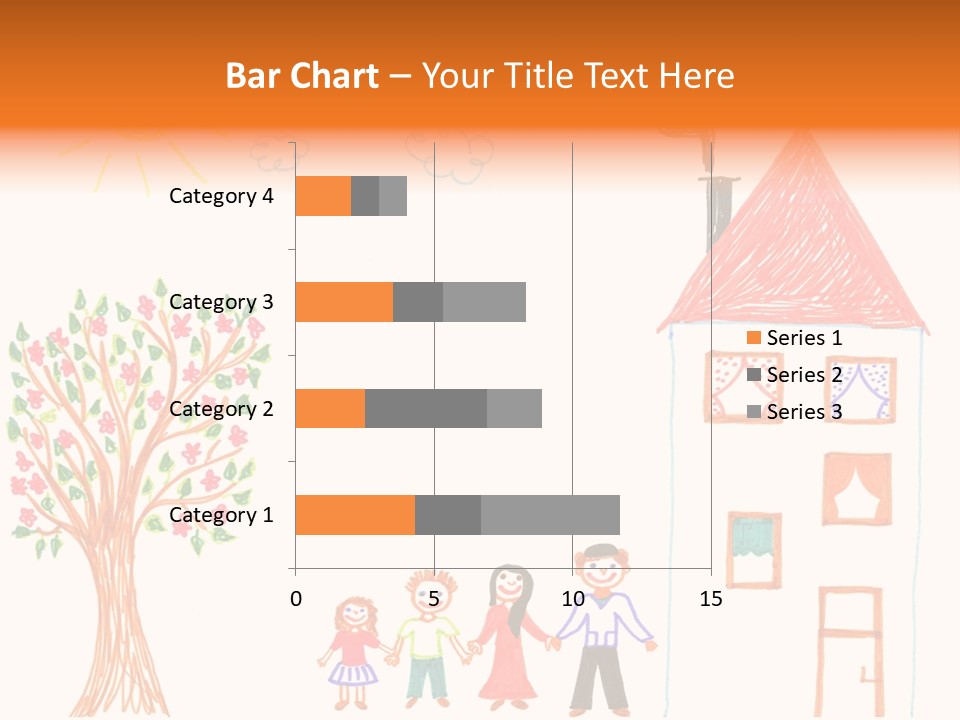 Brother Hand Girl PowerPoint Template