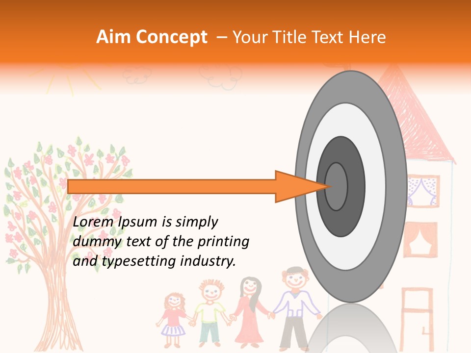 Brother Hand Girl PowerPoint Template