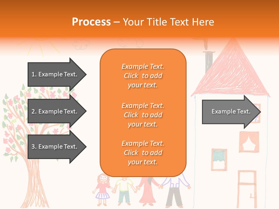 Brother Hand Girl PowerPoint Template