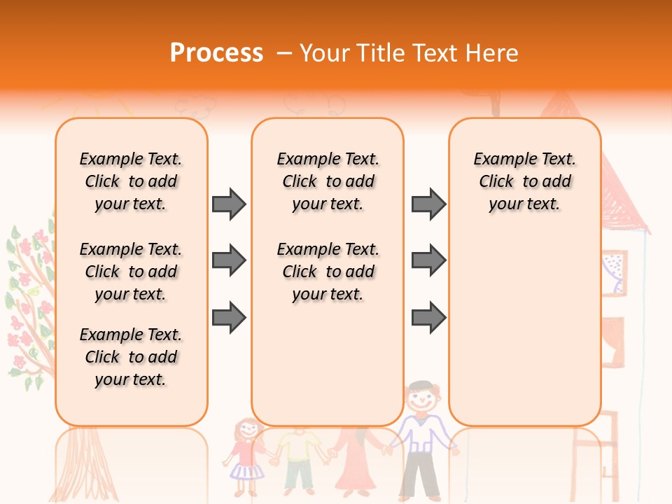 Brother Hand Girl PowerPoint Template