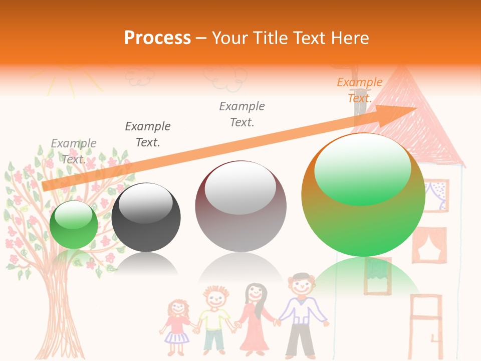 Brother Hand Girl PowerPoint Template