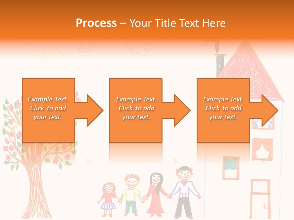 Brother Hand Girl PowerPoint Template