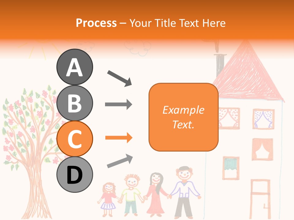 Brother Hand Girl PowerPoint Template