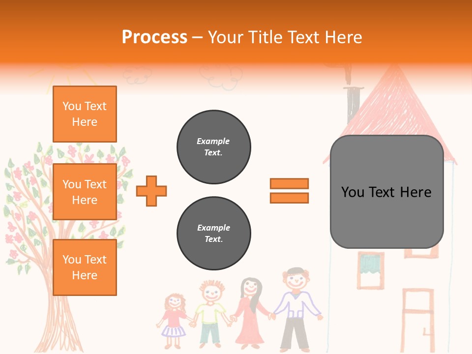 Brother Hand Girl PowerPoint Template