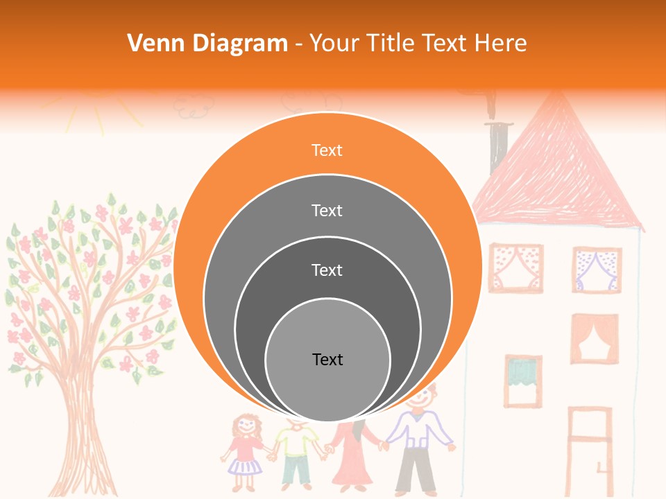 Brother Hand Girl PowerPoint Template