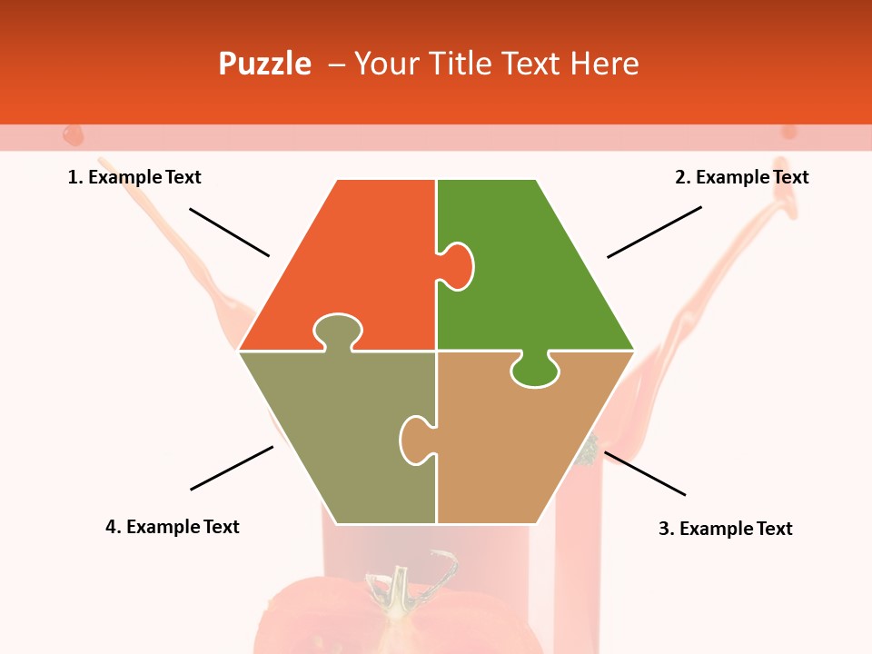 Delicious Pouring Juice PowerPoint Template