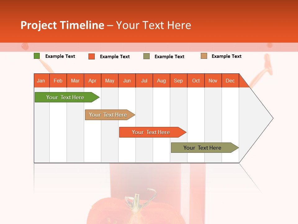 Delicious Pouring Juice PowerPoint Template