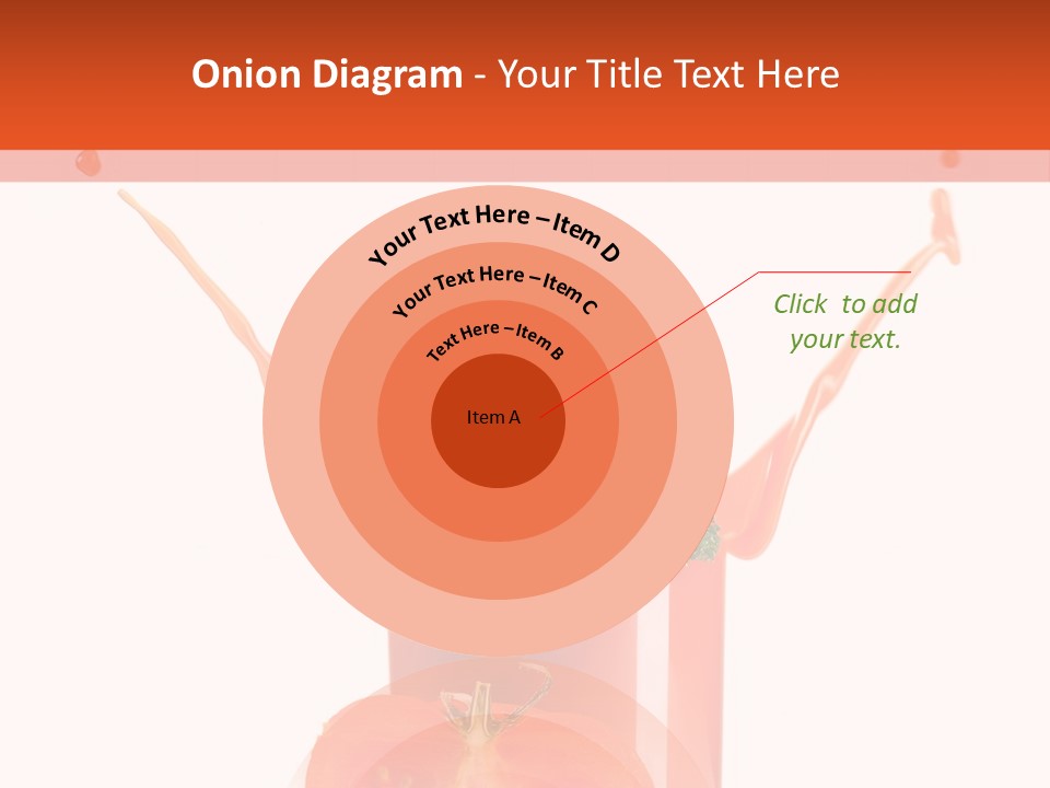 Delicious Pouring Juice PowerPoint Template