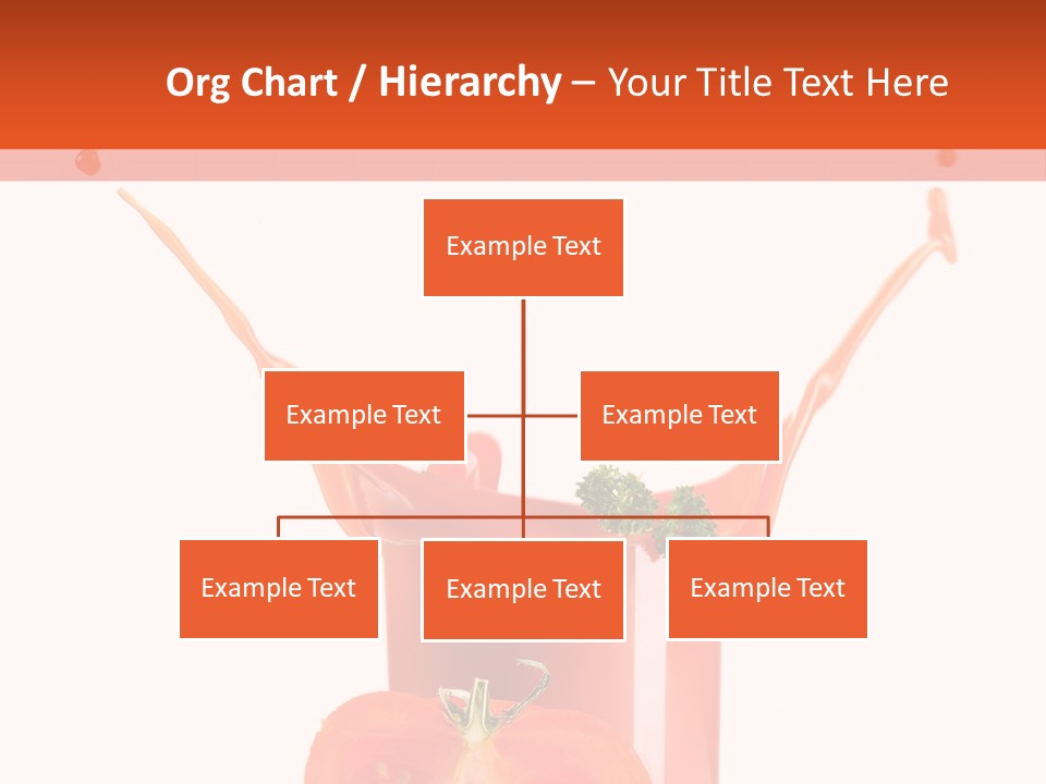 Delicious Pouring Juice PowerPoint Template