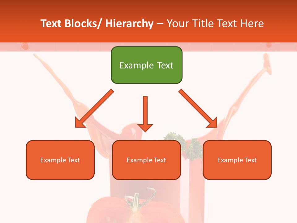 Delicious Pouring Juice PowerPoint Template
