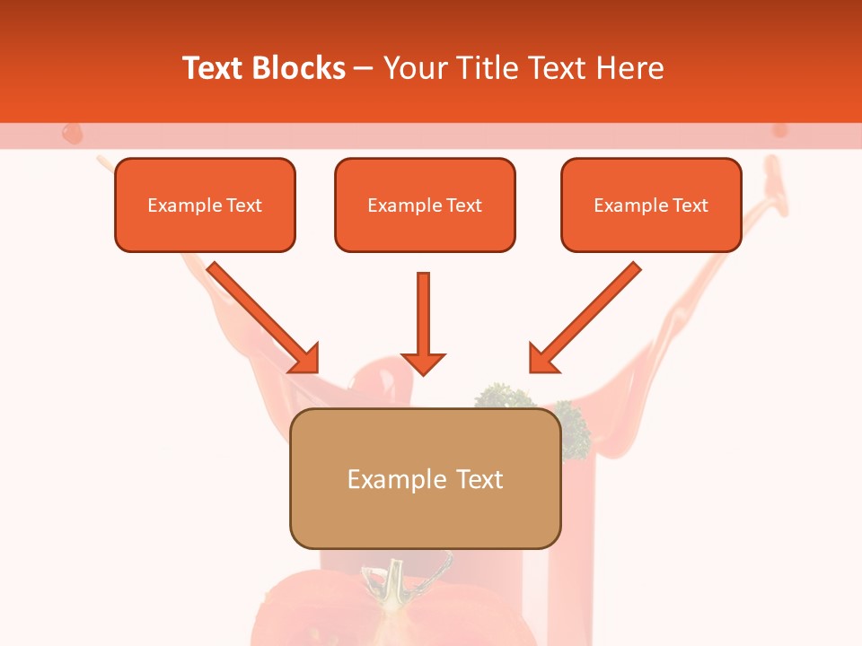 Delicious Pouring Juice PowerPoint Template