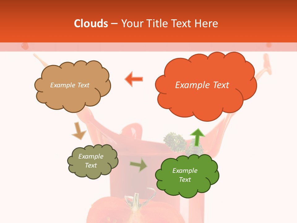 Delicious Pouring Juice PowerPoint Template