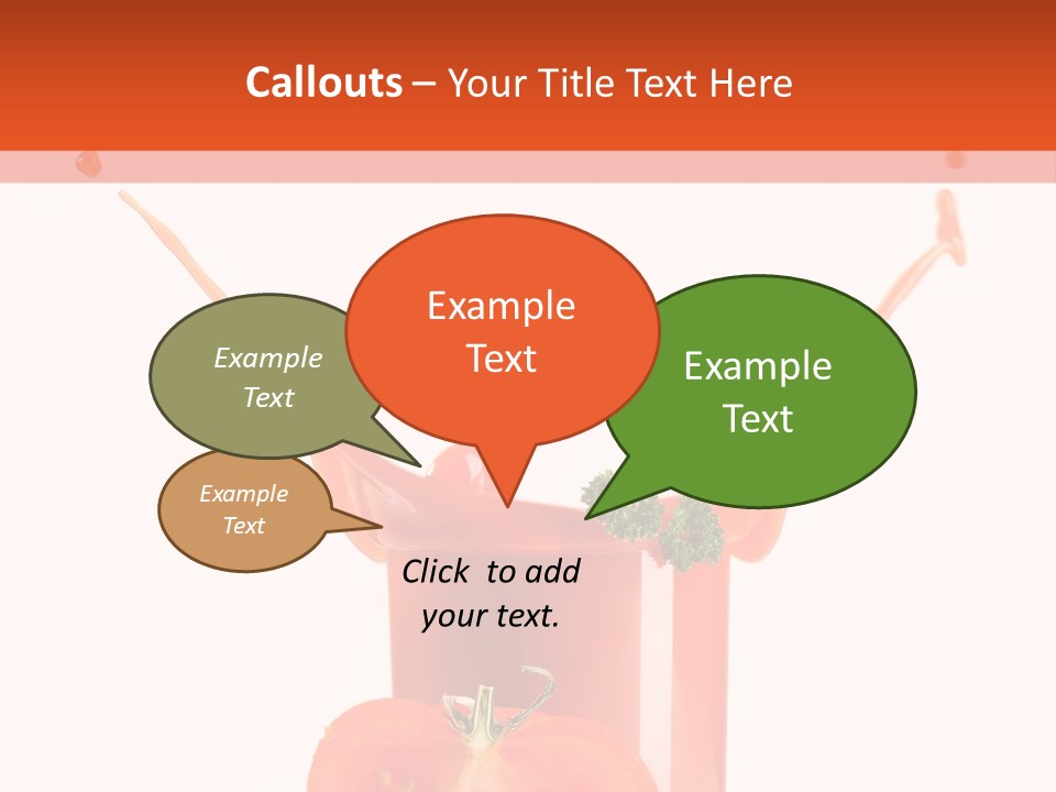 Delicious Pouring Juice PowerPoint Template