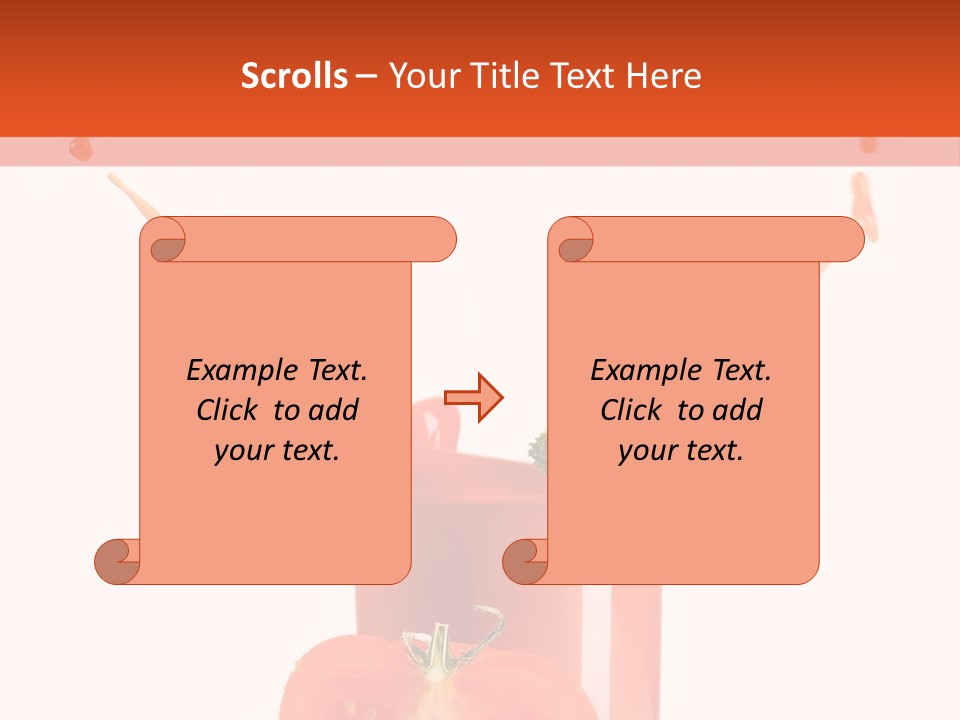 Delicious Pouring Juice PowerPoint Template